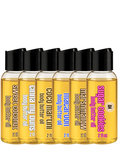 Body Butter Oil Sample Set